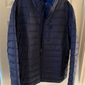 New Club Room Navy Puffer Jacket